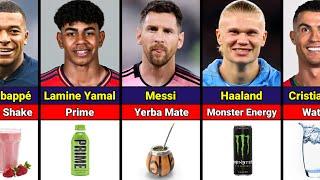 Famous Footballers & Their Favorite Drinks | Richest Celebrity