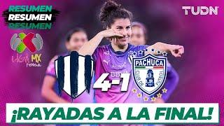 HIGHLIGHTS - Monterrey 4-1 Pachuca | Liga Mx Femenil AP2024-Semis | TUDN