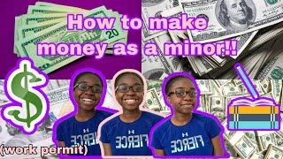 How to get a work permit! (Get money as a teen)