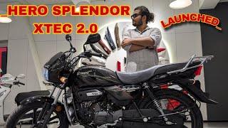 2024 || New Hero Splendor + Xtec 2.O Launch || Full Review || shubhbikers