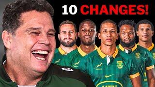 10 CHANGES! | Rassie Names Springbok Side to Face Argentina!