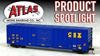 HO Scale FMC 5077 Single Door Boxcar Atlas Master Product Spotlight