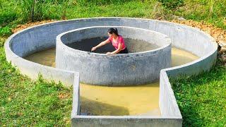 Clean Outdoor Cabin In Preparation For New Project - Life Of The Village. Thanh Hien Farm