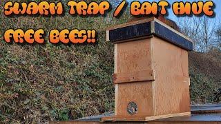 Swarm Trap / Bait Hive For Free Bees!