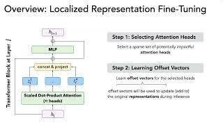 Interpretability Insights for Localized Fine-tuning on LLM Representations