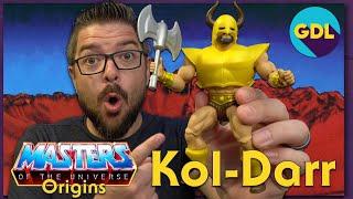 MOTU Origins Kol-Darr, A Pricey (and Boring) Exclusive