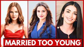 Famous Turkish Celebrities Who Got Married At Very Young Age | Most Handsome Turkish Actors 2024