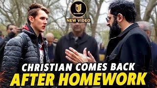 Christian Left Baffled By Muslim’s Points | Smile 2 Jannah | Speakers Corner