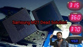 Samsung M21 Dead Solution  double decker cpu reball