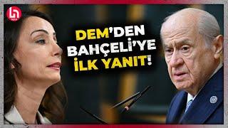 Bahçeli'nin Öcalan çağrısına DEM Parti'den yanıt geldi! "Barışın muhatabı Öcalan'dır!"