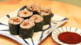 How To Make: Japanese Soba Sushi (Noodle Sushi) - Clearspring Recipe