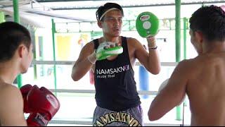 Unusual Boxing Drill | Namsaknoi Muay Thai