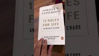 Review of book “12 Rules For Life” by Jordan Peterson#bookrecommendations #12rulesforlife