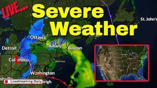 Live: Severe Weather Coverage - 2% Tornado Risk 1-1-25