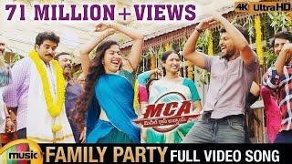 Family Party Full Video Song | MCA Movie Songs | Nani | Sai Pallavi | DSP | Dil Raju |Mango Music