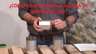 SELECCIÓN DE ALTURAS DE IMPREGNACIÓN