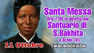 S. Messa in diretta dal Santuario di S. Bakhita a Schio ore 7.00 [11/10/2024]