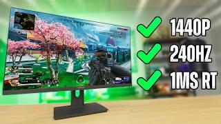 We Found the PERFECT Budget Gaming Monitor - Viewedge 1440p 240hz