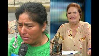 Rosario Sasieta ayuda a madre de joven descuartizada: "¡Hoy iré al Ministerio del Interior!"