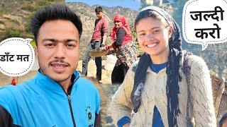 अंशु नें काम करने वालों को खूब डाँटा || Pahadi Lifestyle Vlog || Namaste Pahad || Ashutosh Negi