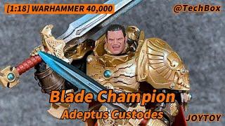 Joytoy Warhammer 40K, Adeptus Custodes Blade Champion, 1/18 scale action figure