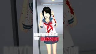 Yandere Simulator (Blood Warning) #tiktoksakuraschoolsimulator #sss #yanderesimulator #fyp #trend