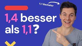 Notenschnitt: Darum ist 1,4 besser als 1,0