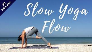 Slow Yoga Flow 30 Minutes | Intermediate Vinyasa Yoga for STRENGTH & FLEXIBILITY