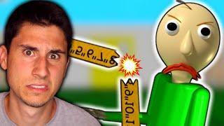 BALDI BROKE HIS RULER! (He's Not Happy)