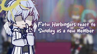 Fatui Harbingers react to Sunday as a new member | speed 2x | My AU | Part 1 | Do Not Copy This Idea