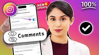 How to Hide Unhide Comments on Instagram 2024 | Full Guide