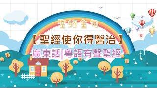 聖經金句【聖經使你得醫治】廣東話 | 粵語有聲聖經