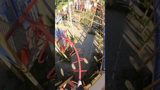 Bella Ciao Playground Parkour Climbing Jumping POV #pov #parkour