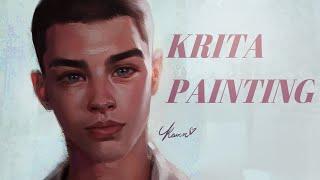 [Speedpaint] Portrait process in Krita