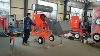 self loading concrete mixers machine 600L