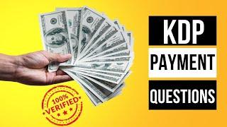 Amazon KDP Payment Questions | KDP Payment Options | How to Add (or Edit) My Bank Account?