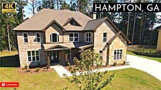 BRAND NEW Home for Sale in Hampton, GA - LOFT 5 Beds, 4.5 Bath - | Metro Atlanta Real Estate