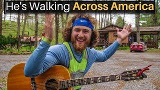 He's Walking Across America (MIKE POSNER)