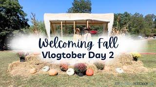 A DAY OF FUN TO BRING ON THE SEASON OF FALL - Vlogtober Day 2 2024