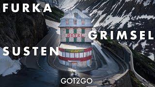 FURKA - GRIMSEL - SUSTEN: The BEST mountain passes in SWITZERLAND