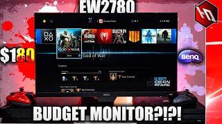 IS A BUDGET MONITOR WORTH IT?!?! (BenQ EW2780 Monitor)