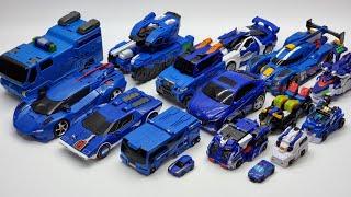 또봇 헬로카봇 미니특공대 다이노파워즈 파란색 자동차 로봇 장난감 변신영상 Blue Color Car Robot Toys Transformation