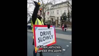 #Ukraine protest outside #Russia embassy in #london  #england