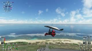 Powered Hang Gliding at Dillingham Airfield (Flight Simulator)