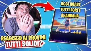 Tutti FORTI??? REAGISCO AI PROVINI DI TIKTOK! Smi reagisce ai provini #fortnite #fortniteita #smi_ii