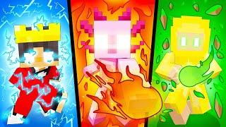 Minecraft but we have ELEMENTAL POWERS!