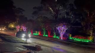 River oaks Christmas lights 2021