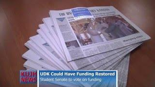 University Daily Kansan could see funding restored