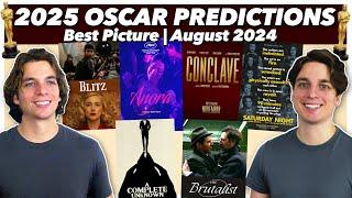 2025 Oscar Predictions - Best Picture | August 2024