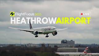 Heathrow Airport Live - STORM BERT Saturday 23rd November 2024